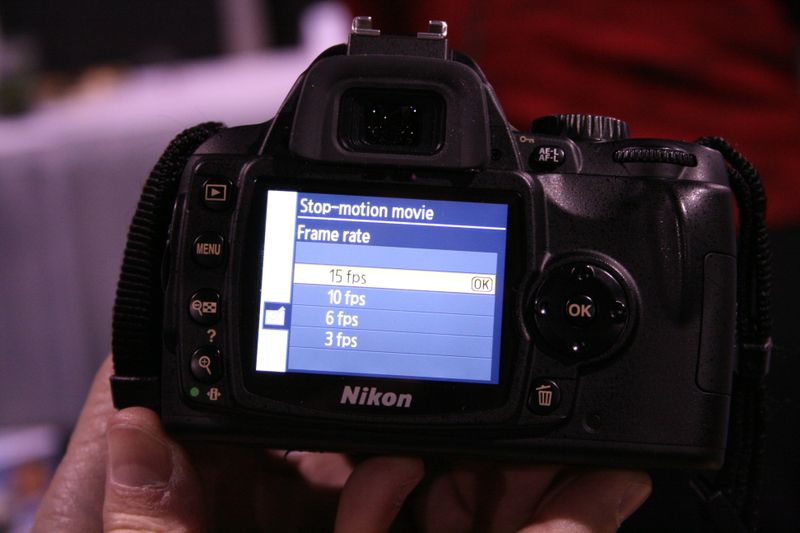 Illustration for article titled Hands On Nikon D60 With Stop-Motion Movie Walkthrough